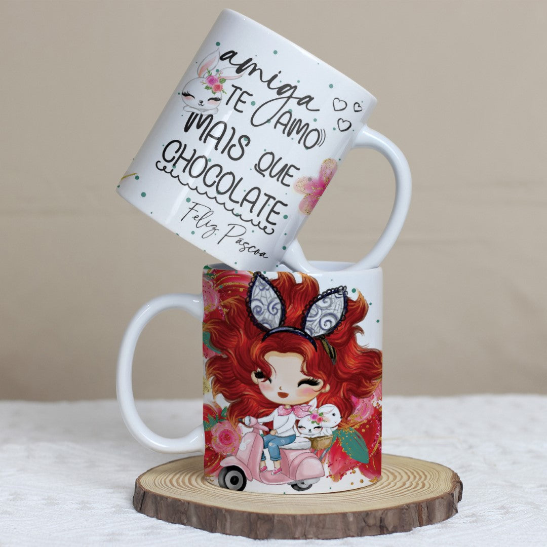 Easter Best Friend Mug Sublimation Bundle | Cute Friendship Designs
