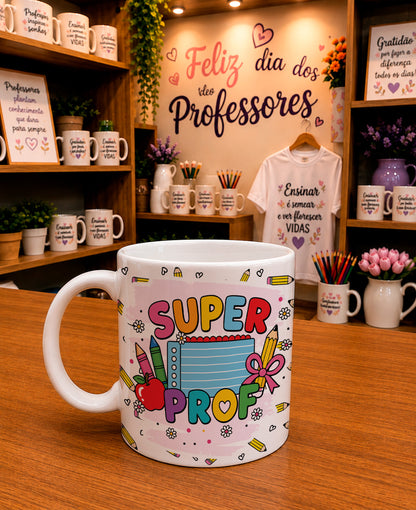Teacher Appreciation Mug Wrap PNG Bundle | Super Teacher Sublimation Designs
