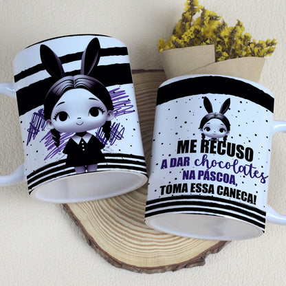 Wandinha Easter Mug Sublimation Bundle | Cute Gothic Easter Designs