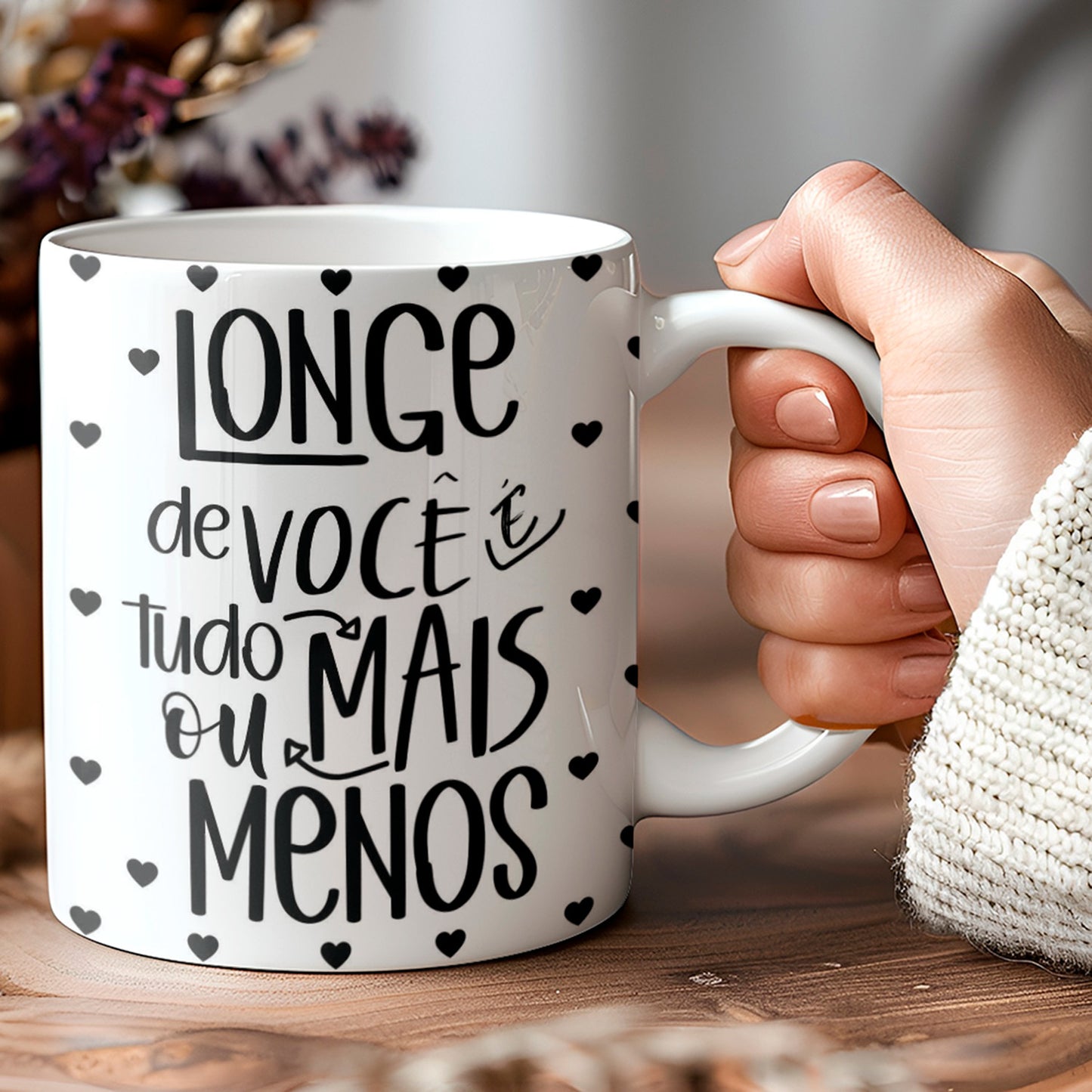 Valentine’s Day Mug Wrap Phrases PNG Bundle | Romantic Love Quotes for Sublimation Mugs