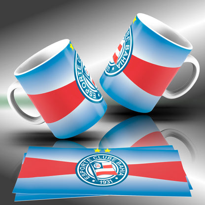 Brazilian Soccer Club Mug Sublimation Designs PNG | Football Fan Coffee Cup Wrap Bundle