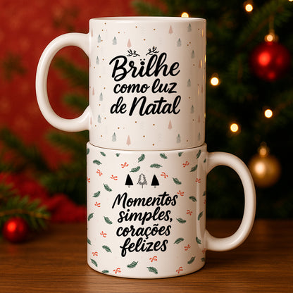 Christmas Mug Sublimation Bundle PNG | Cozy Holiday Quote Mug Wrap Designs