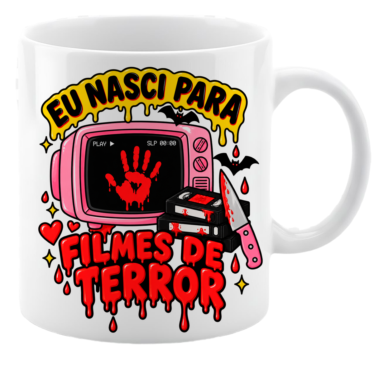Cute Horror Movie PNG Bundle | Spooky Coffee Lover Sublimation PNG