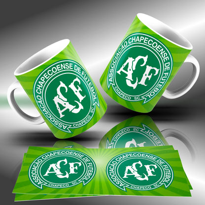 Brazilian Soccer Club Mug Sublimation Designs PNG | Football Fan Coffee Cup Wrap Bundle