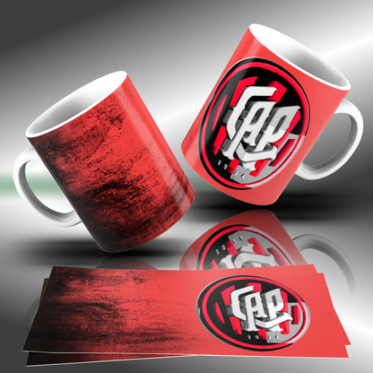 Brazilian Soccer Club Mug Sublimation Designs PNG | Football Fan Coffee Cup Wrap Bundle
