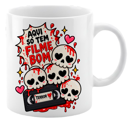 Cute Horror Movie PNG Bundle | Spooky Coffee Lover Sublimation PNG