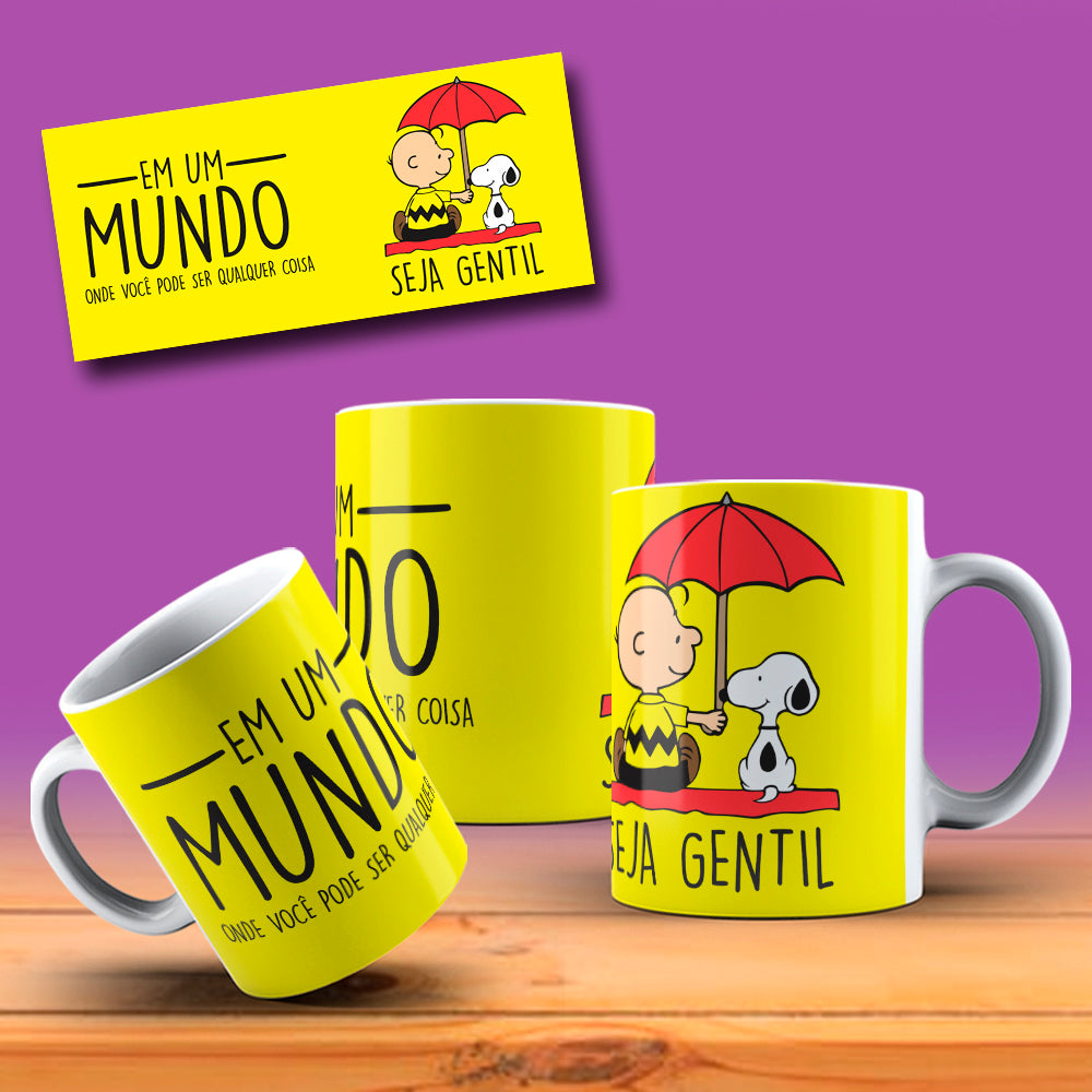 Cute Christmas Dog Comic Mug Sublimation Wrap PNG Bundle | Holiday Beagle & Friends Comic Strip Mug Template