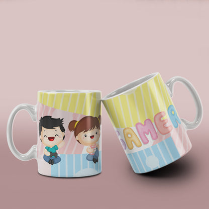 Cute Professions Mug Sublimation PNG Bundle | Chibi Careers Coffee Cup Wrap