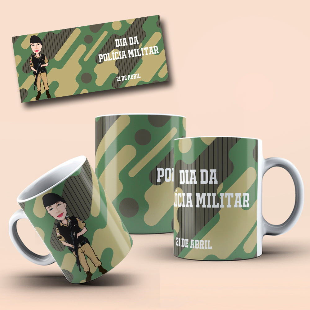 April Professions Mug Sublimation PNG Bundle | Cute Career Coffee Cup Wrap