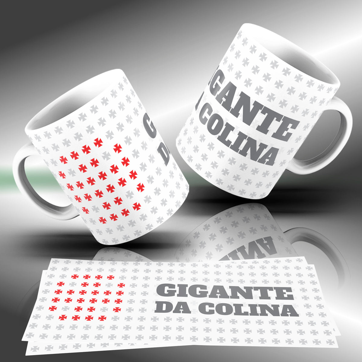 Brazilian Soccer Club Mug Sublimation Designs PNG | Football Fan Coffee Cup Wrap Bundle