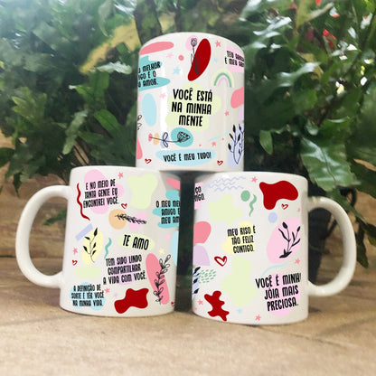 Valentine’s Day Couple Quotes Mug Sublimation | Romantic Love Phrases