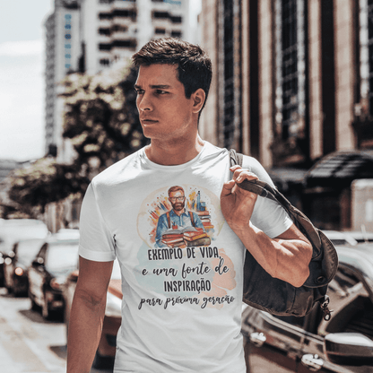 Male Teacher Sublimation Designs PNG Bundle | Portuguese Male Teacher Mug Wrap and T-Shirt PNG