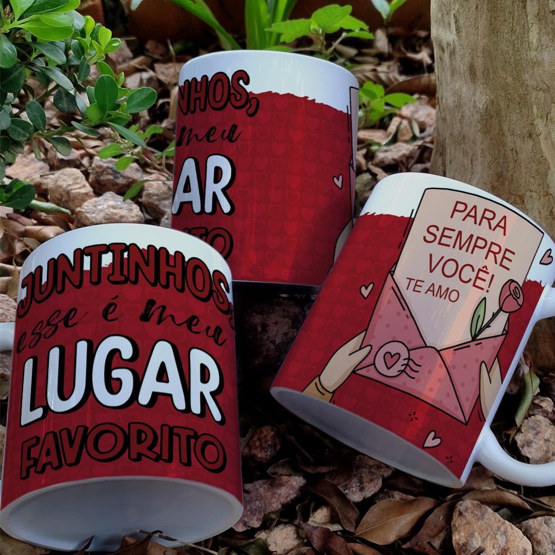 Valentine’s Day Red Love Mug Sublimation | Romantic Couple Design