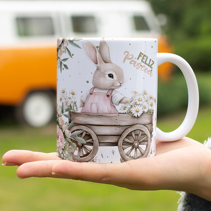 Timeless Vintage Easter Mug Collection | Elegant Retro Designs for Sublimation