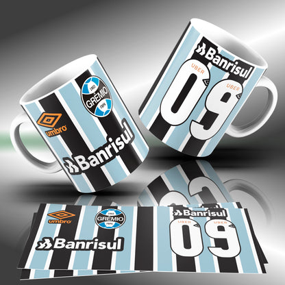 Brazilian Soccer Club Mug Sublimation Designs PNG | Football Fan Coffee Cup Wrap Bundle