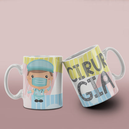 Cute Professions Mug Sublimation PNG Bundle | Chibi Careers Coffee Cup Wrap