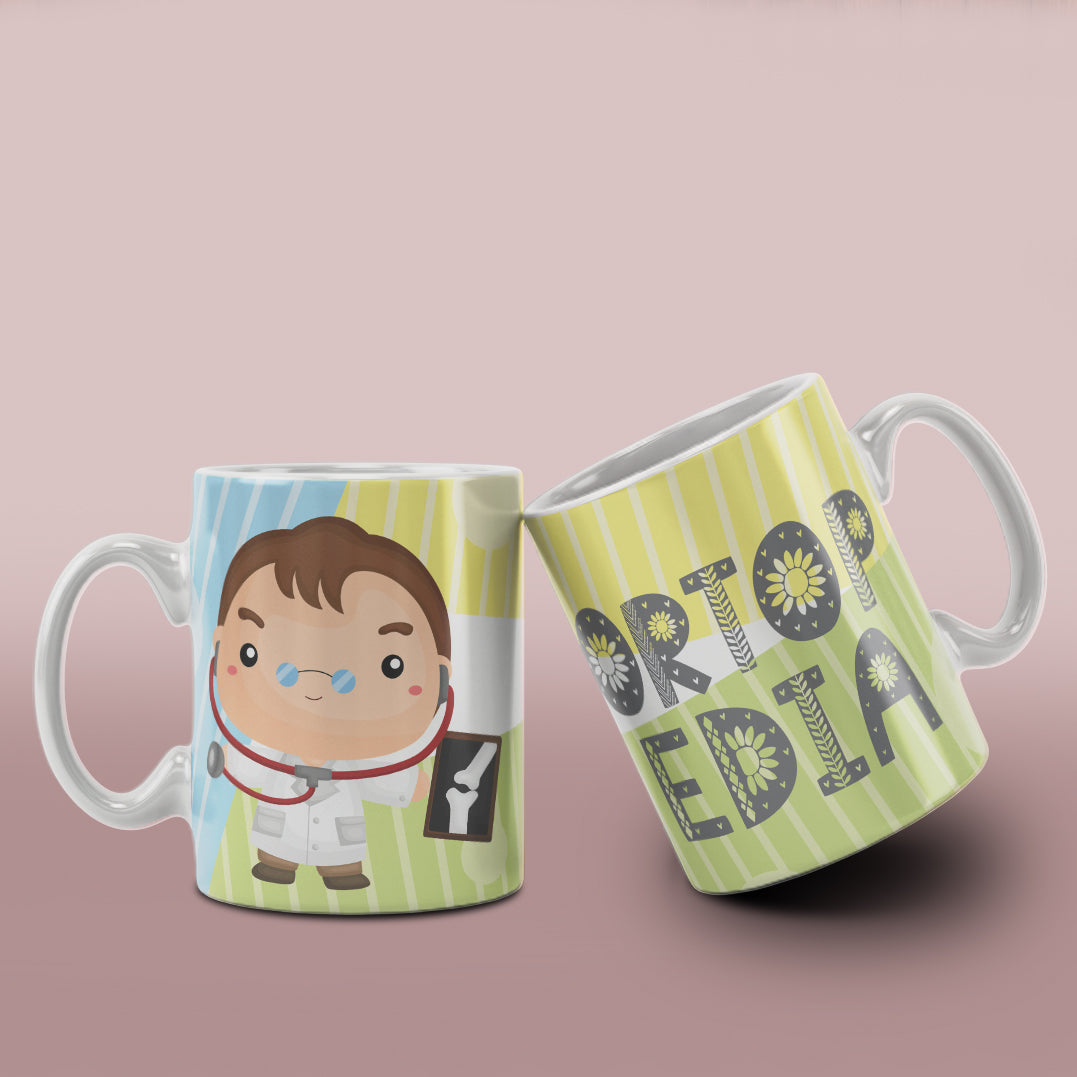 Cute Professions Mug Sublimation PNG Bundle | Chibi Careers Coffee Cup Wrap
