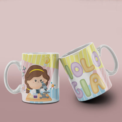 Cute Professions Mug Sublimation PNG Bundle | Chibi Careers Coffee Cup Wrap