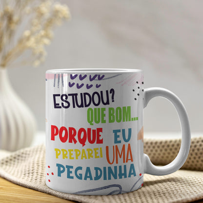 Funny Portuguese Teacher Quote Mug Sublimation PNG Bundle | Colorful Teacher Appreciation Mug Wrap PNG