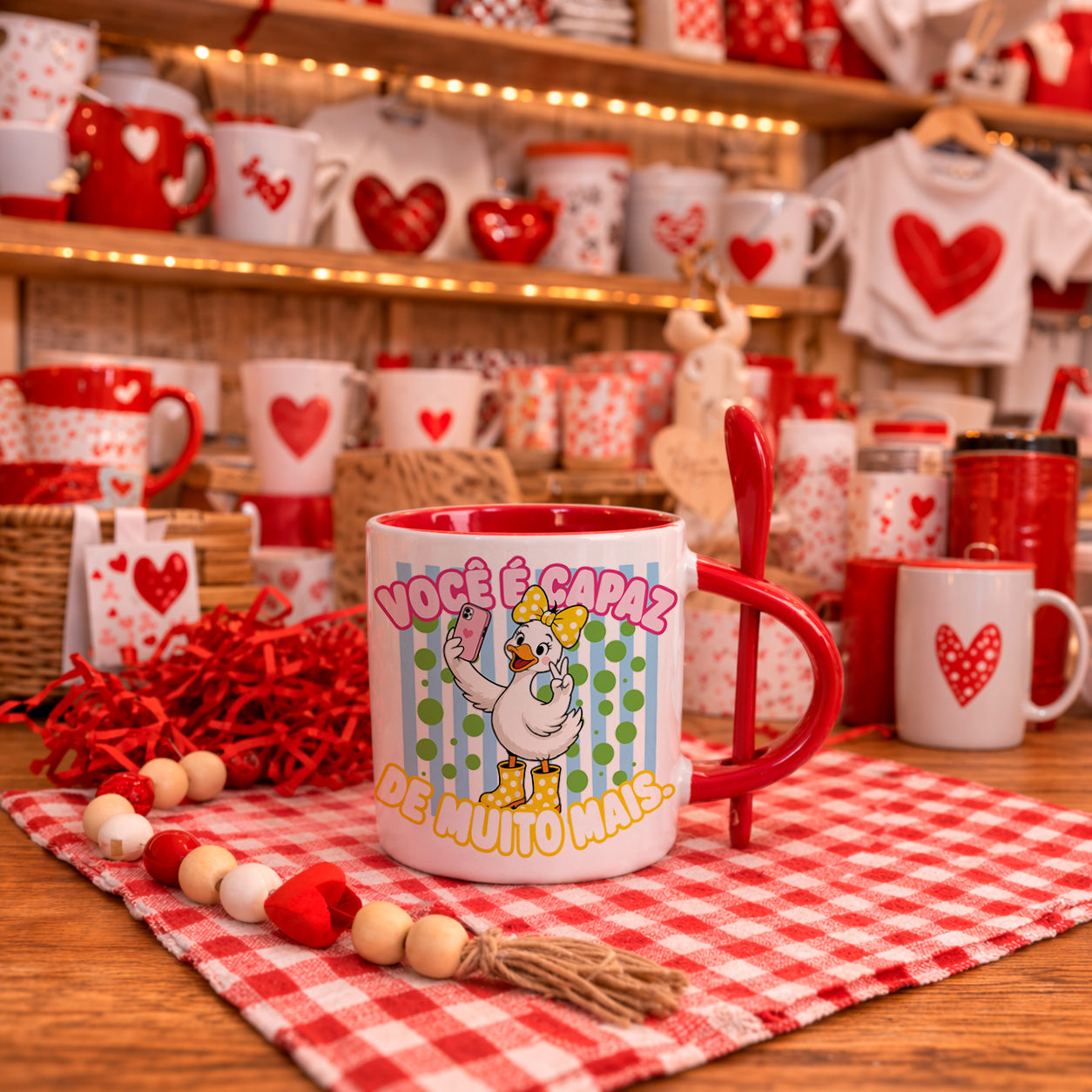 Cute Motivational Duck Mug Sublimation PNG Bundle | Inspirational Portuguese Quotes Coffee Cup Wrap