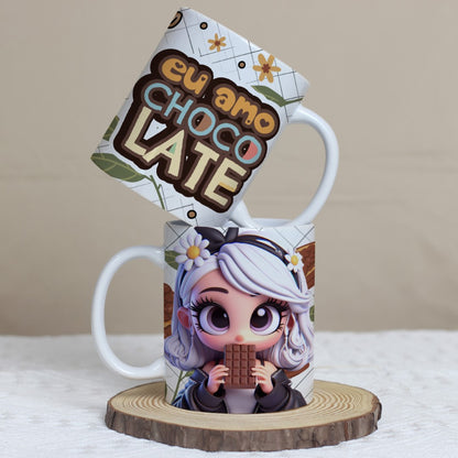 Chocolatra Easter Mug Sublimation Bundle | Cute Chocolate Characters