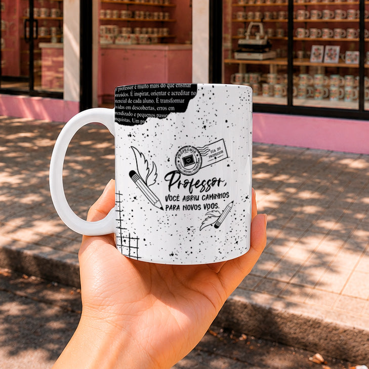 Portuguese Teacher Mug Sublimation Designs PNG Bundle | Teacher Appreciation Mug Wrap PNG 11oz 15oz