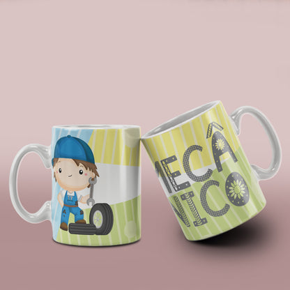 Cute Professions Mug Sublimation PNG Bundle | Chibi Careers Coffee Cup Wrap