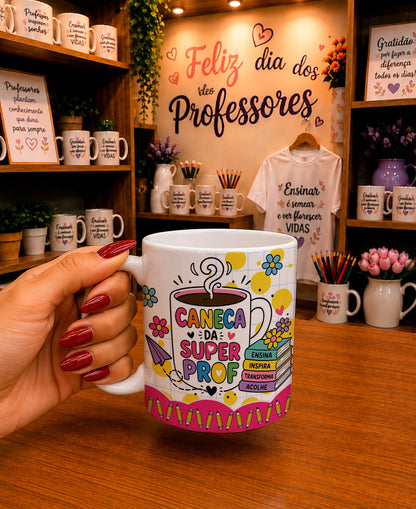 Teacher Appreciation Mug Wrap PNG Bundle | Super Teacher Sublimation Designs
