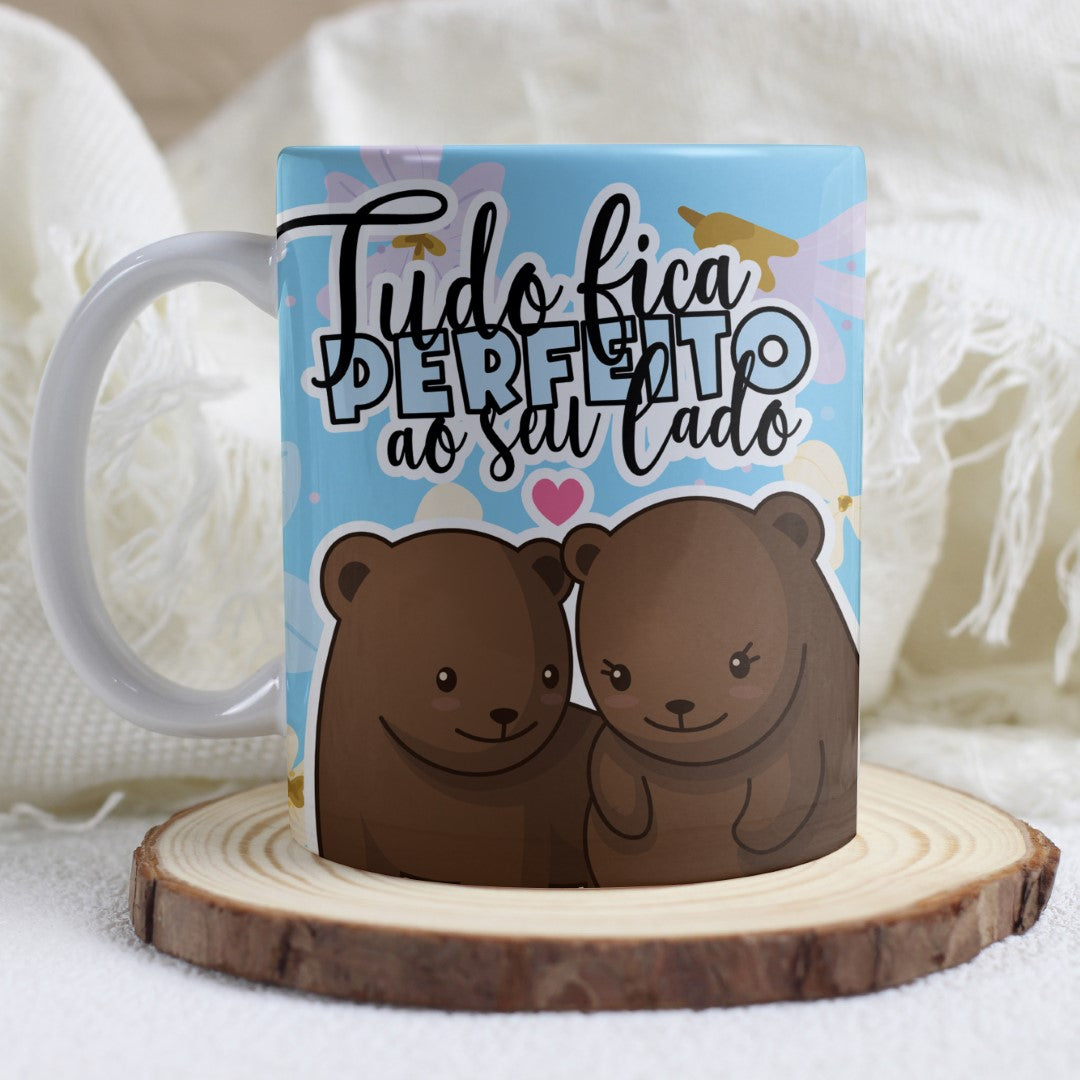 Valentine’s Day Love Quotes Mug Sublimation | Romantic Phrases Design