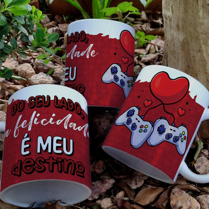 Valentine’s Day Red Love Mug Sublimation | Romantic Couple Design