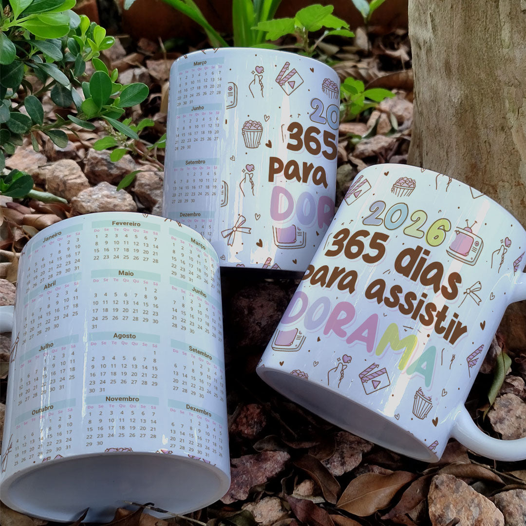 Custom 2026 Calendar Photo Mug Sublimation PNG Bundle | Personalized Picture Frame Coffee Cup Wrap