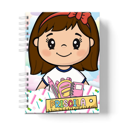 Back to School Sublimation Bundle PNG | Cute Chibi Kids School Planner Covers | Mug Wrap PNG | Water Bottle & Hand Towel Template | Printable Student Planner Pages