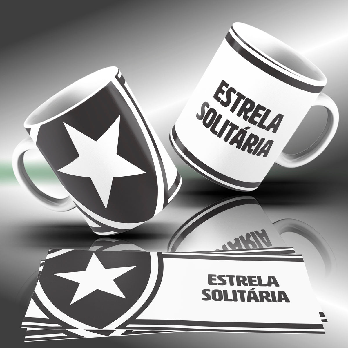 Brazilian Soccer Club Mug Sublimation Designs PNG | Football Fan Coffee Cup Wrap Bundle