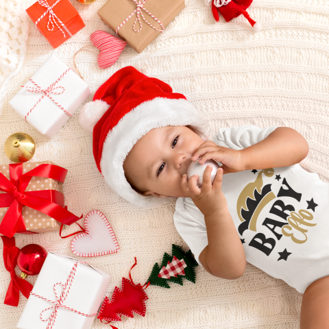 Baby's First Christmas & New Year Sublimation Bundle | My 1st Christmas with Family PNG