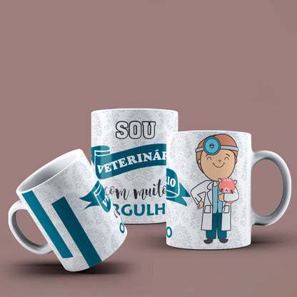 Profession Mug Sublimation PNG Bundle | Cute Job Appreciation Coffee Cup Wrap