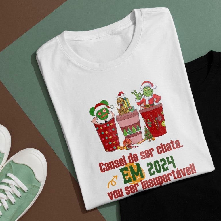 Funny Sarcastic Christmas T-Shirt Sublimation Designs PNG | Grinch Style Holiday Humor Bundle