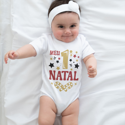 Baby's First Christmas & New Year Sublimation Bundle | My 1st Christmas with Family PNG