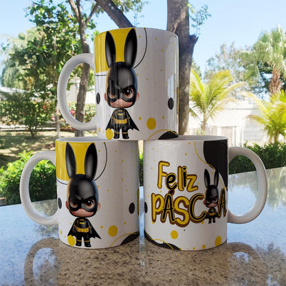 Easter Superhero Boys Mug Sublimation Bundle | Cute Hero Designs