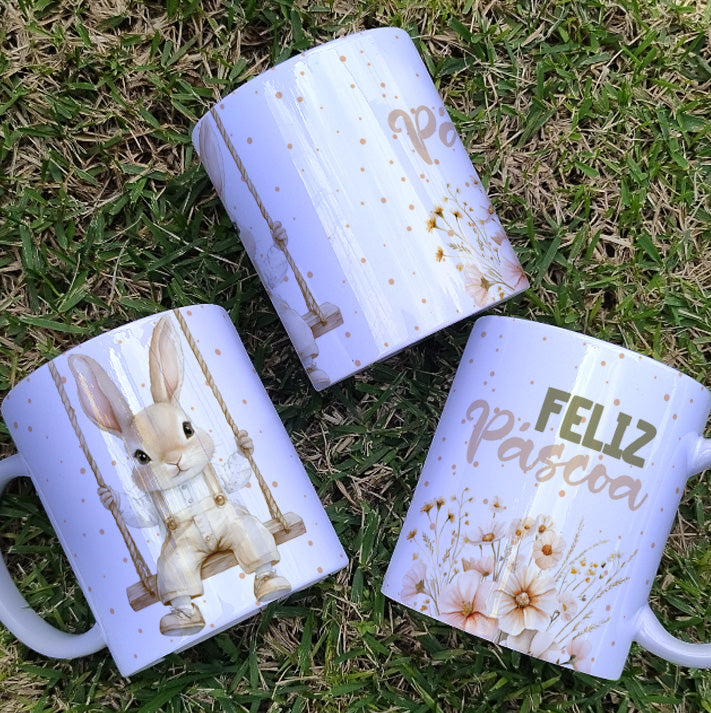 Timeless Vintage Easter Mug Collection | Elegant Retro Designs for Sublimation