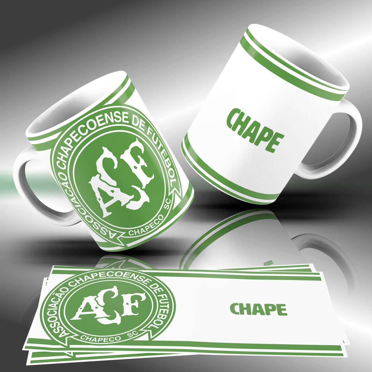 Brazilian Soccer Club Mug Sublimation Designs PNG | Football Fan Coffee Cup Wrap Bundle