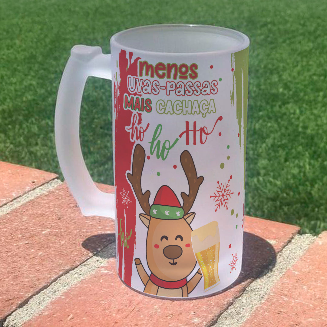 Funny Christmas Beer Mug Sublimation Designs PNG | Holiday Beer Stein Wrap Bundle
