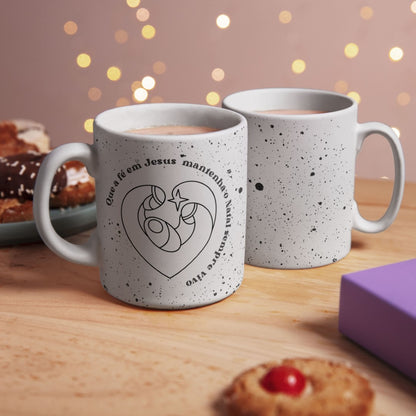 Minimalist Christmas Mug Wrap PNG | Feliz Natal Coffee Mug Sublimation Design | Modern Nativity Mug Design | Christmas Mug Wrap for Sublimation