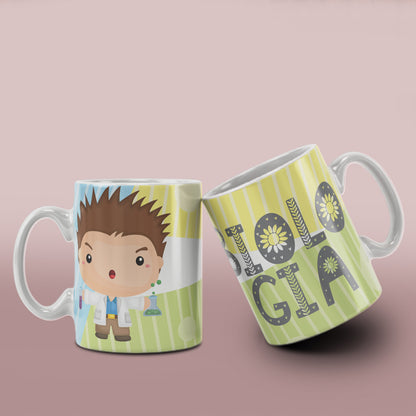 Cute Professions Mug Sublimation PNG Bundle | Chibi Careers Coffee Cup Wrap