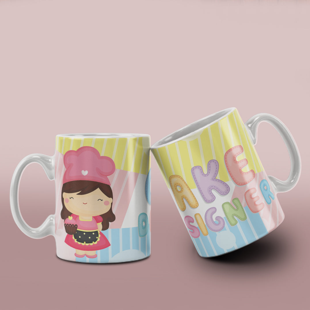 Cute Professions Mug Sublimation PNG Bundle | Chibi Careers Coffee Cup Wrap