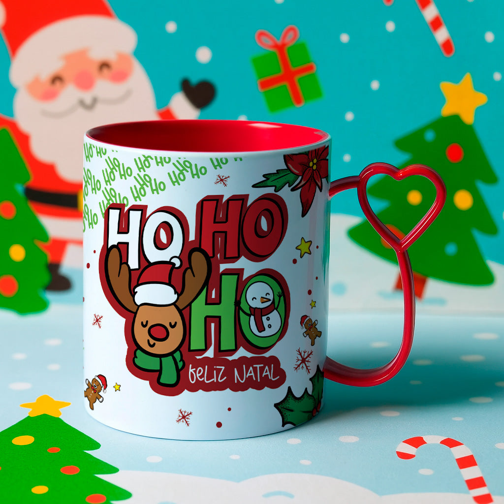 Interactive Kids Christmas Gift | Personalized Name Coloring Mug PNG