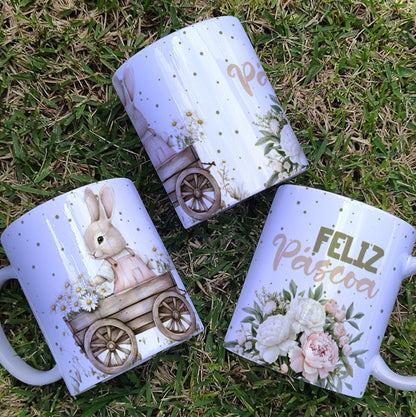 Timeless Vintage Easter Mug Collection | Elegant Retro Designs for Sublimation