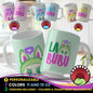 A collection of Labubu-themed mouth-bottom mug wrap templates in PNG format, perfect for sublimation. Features fun cartoon character designs with playful mouths placed at the base of the mug, ideal for adding humor and personality to drinkware. Includes both English and Spanish keywords for broad appeal. Labubu Mouth Bottom Mug Templates La Bubu Bottom Mouth Mug Png Sublimation Bocas Para Tazas Mug Wrap For Sublimations Cartoon Caracter Png.