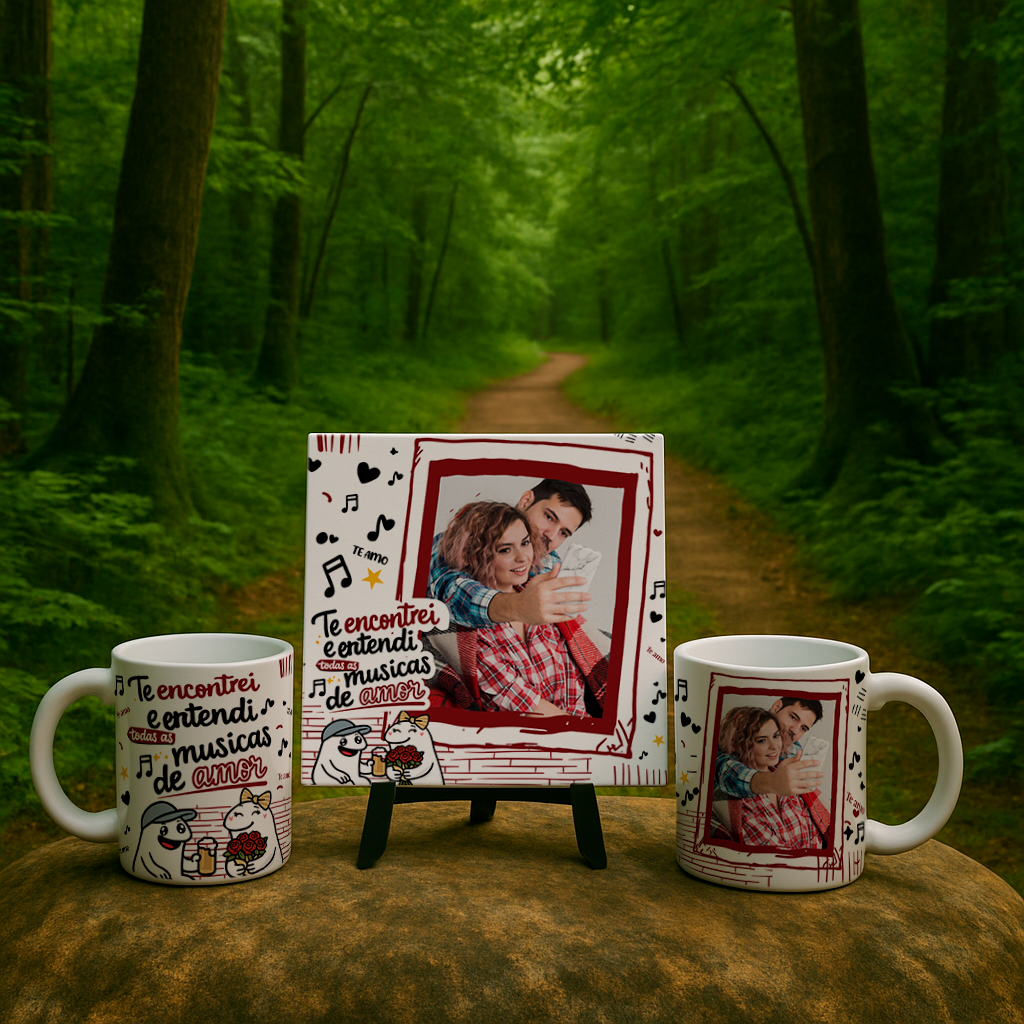 Flork Valentine’s Day Combo PNG | Personalized Mugs, Tiles & T-Shirts with Photo Custom Designs