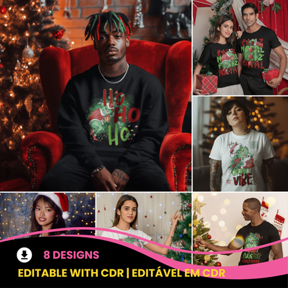 Funny Grinch Christmas Shirt Sublimation PNG | Naughty Xmas Shirt Design | Grinch Vibes Graphic