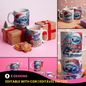 Christmas Alien Mug Sublimation Bundle | Cute Blue Character Holiday Mug Wrap PNG